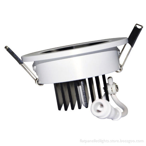 Dimmable 3watt Recessed Led Downlight 270lm For Office , Market , Hospital
